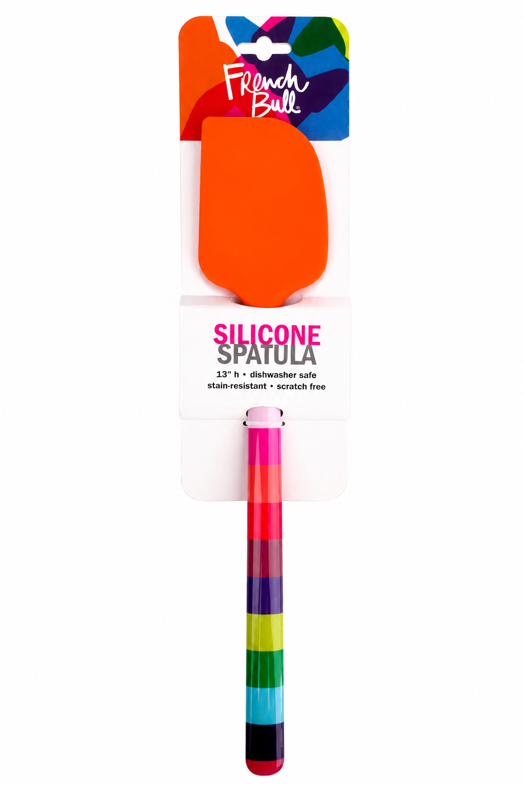 French Bull Jelly Bean Stripe Silicone Spatula