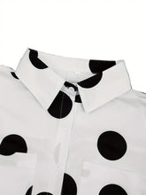Jetson Polka Dot Top in Curvy