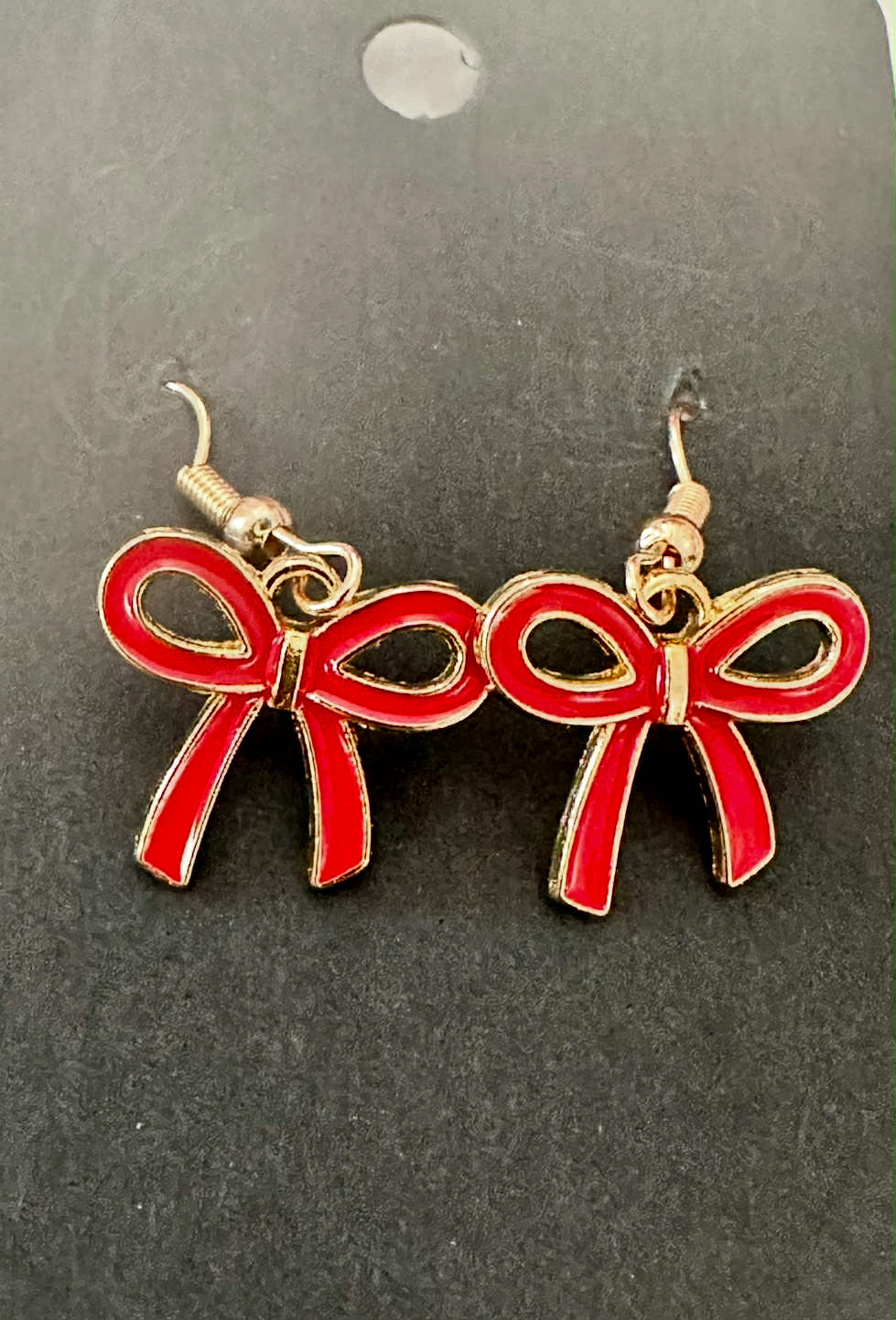 Just Imagine Bow Earrings