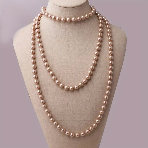 Karolin Pearl Beaded Necklace