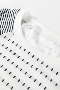 Kashton Coy Stripe Raglan Top