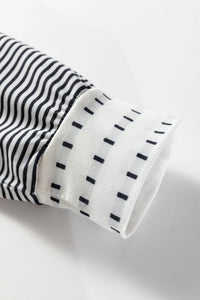 Kashton Coy Stripe Raglan Top