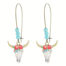 Keep It Up Bull Head Earrings