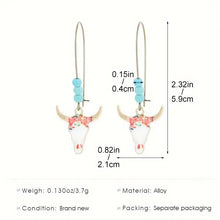 Keep It Up Bull Head Earrings