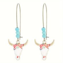 Keep It Up Bull Head Earrings