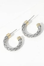 Kiko Braided Hoop Earrings