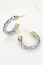 Kiko Braided Hoop Earrings