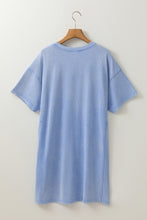 Kirsty Flower Patchwork T Shirt Dress