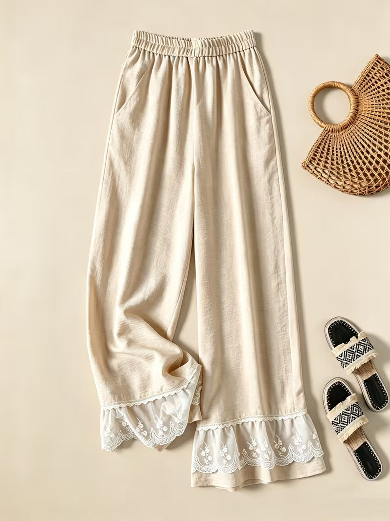 Lace On The Lane Pants in Curvy