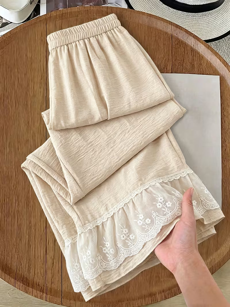 Lace On The Lane Pants in Curvy