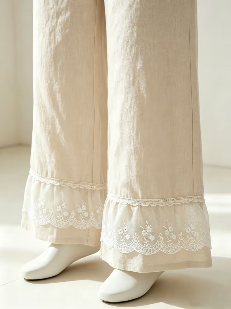 Lace On The Lane Pants in Curvy