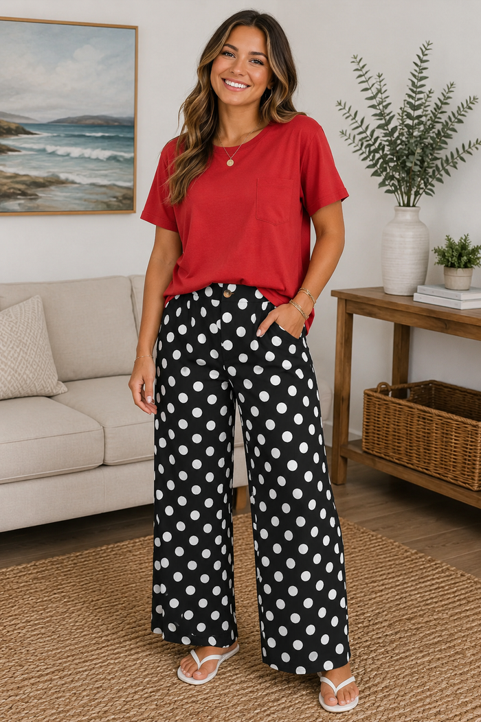 Laine Polka Dot Pants