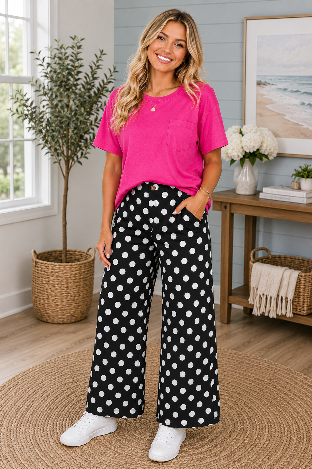 Laine Polka Dot Pants