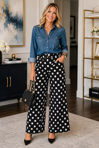 Laine Polka Dot Pants