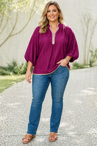 Lakelynn Grace Curvy Top