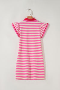 Laken Pink Stripe Dress