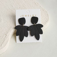 Leaves At Midnight Earrings
