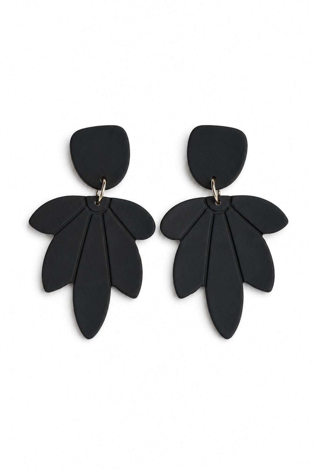 Leaves At Midnight Earrings
