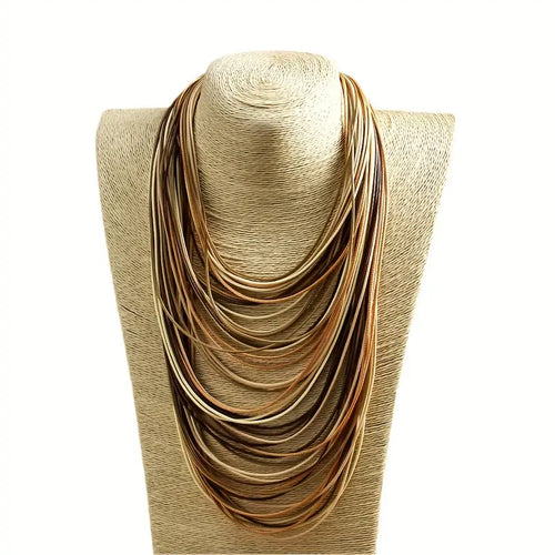 Leave Yesterday Behind Cord Necklace