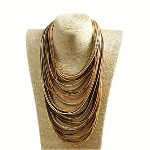 Leave Yesterday Behind Cord Necklace
