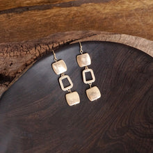 Leslie Boho Square Dangle Earrings