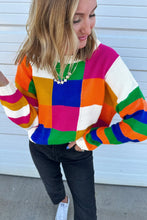Lili Color Block Sweater