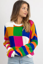 Lili Color Block Sweater