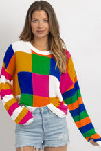 Lili Color Block Sweater
