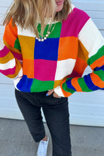 Lili Color Block Sweater