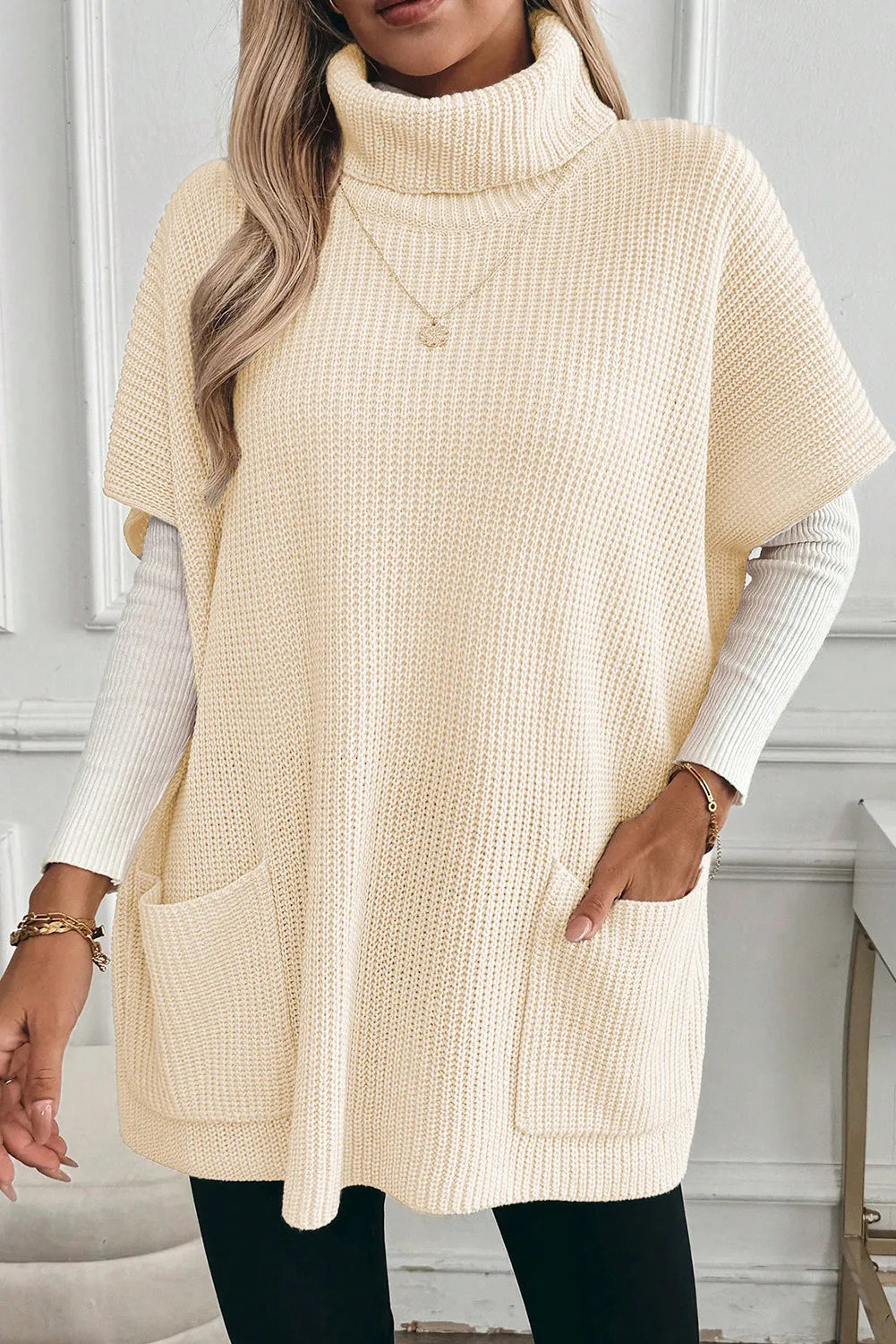 Lilla Grace Tunic Sweater With Pockets