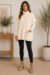 Lilla Grace Tunic Sweater With Pockets