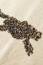 Lilian Cheetah Split Hem Sweater