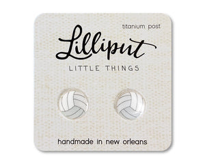 Lilliput Volleyball Earrings