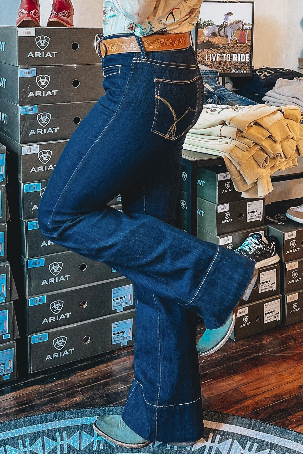 Lola Louise Front Seam Jeans