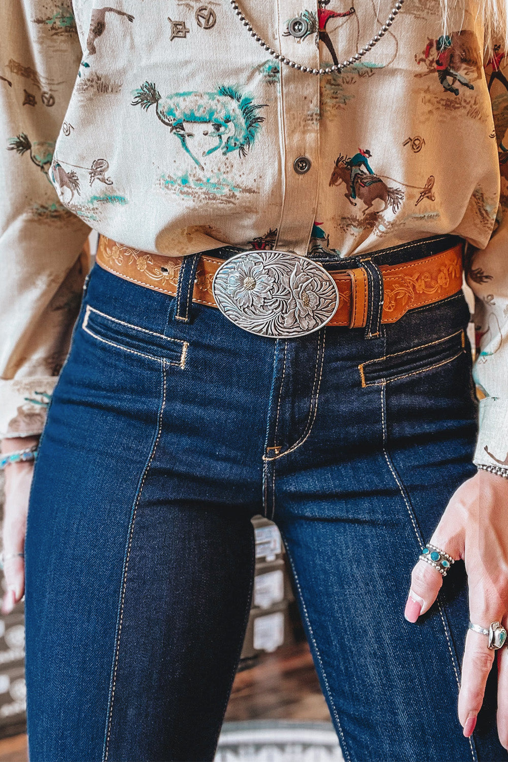 Lola Louise Front Seam Jeans