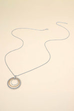 Lone Bubble Layered Ring Necklace