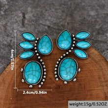 Look At Me Turquoise Earrings