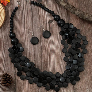 Look At You Wooden Necklace