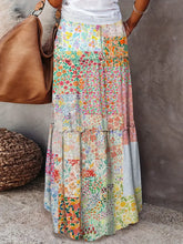 Lottie Patchwork Print Skirt