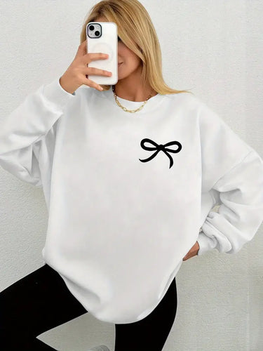 Love Me Forever Bow Sweatshirt