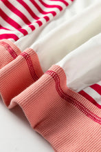 Lucia Patchwork Seam Sweatshirt in Curvy