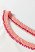 Lucia Patchwork Seam Sweatshirt in Curvy