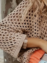 Lucky To Have You Crochet Sweater in Curvy