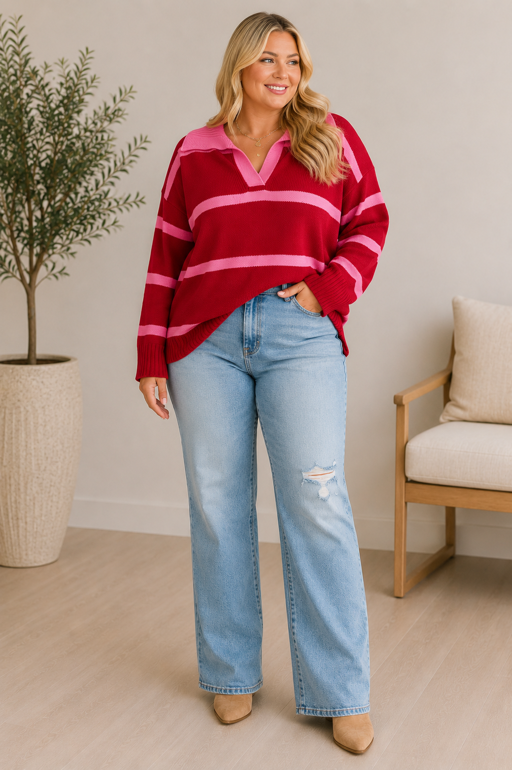 Maisie Kaye Curvy Sweater