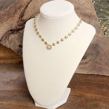 Mallory Clear Crystal Bezel Pendant Necklace