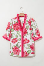 Margaret Floral Print Blouse Curvy