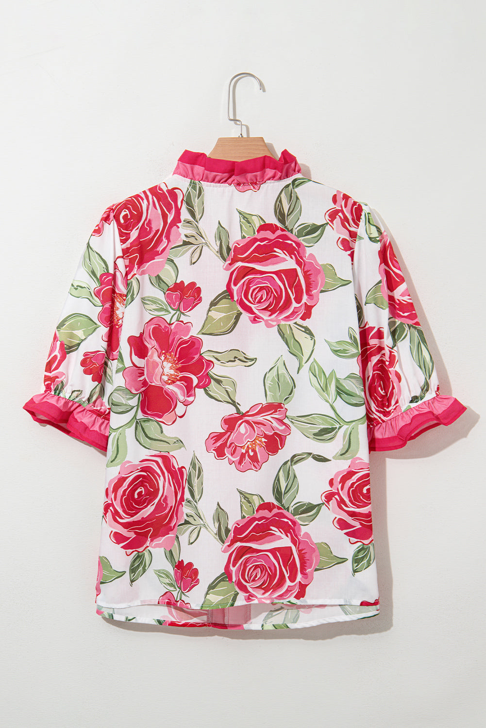 Margaret Floral Print Blouse Curvy