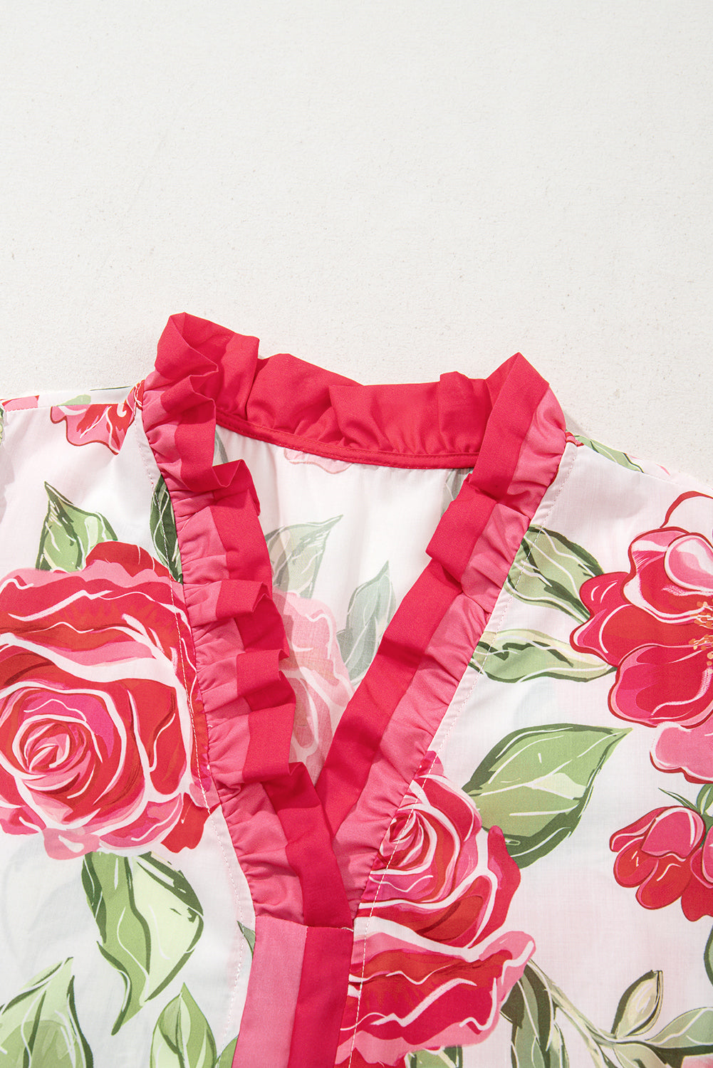 Margaret Floral Print Blouse Curvy