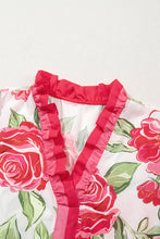 Margaret Floral Print Blouse Curvy