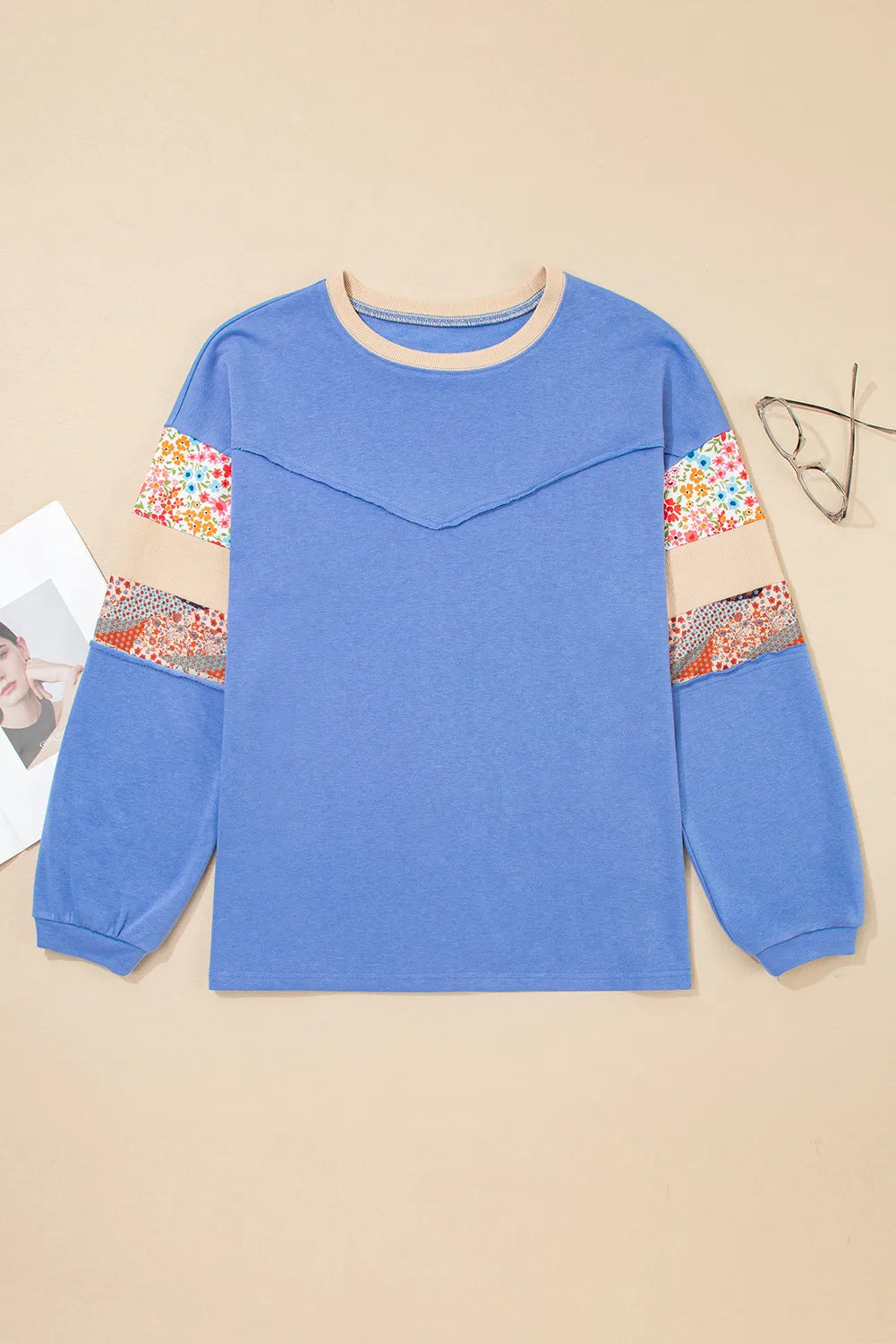 Marleigh Patchwork Top in Curvy